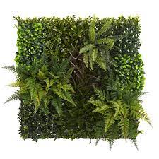 Nearly Natural 4254 Indoor Outdoor 29in X 29in Artificial Living Wall Uv Resistant