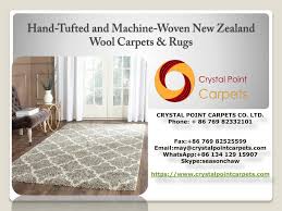 machine woven new zealand wool carpets