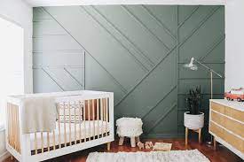 baby nursery accent wall ideas