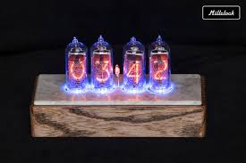IN-14 Nixie tube Clock in Beige marble and Ash stuffed with Vision and  Sound effects by Millclock – im E-Shop kaufen Millclock: preise, reviews,  fotos