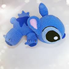 Jumba jookiba has created a strong, intelligent, nearly indestructible and aggressive being with only one known weakness: Crochet Knit Amigurumi Lilo Stitch Design Craft Handmade Craft On Carousell