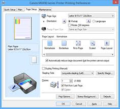 Whether you're having trouble getting your scanner connected to your computer, or you want to use the scanner software with the most features, vuescan is the tool for you. Canon Pixma Manuals Mx490 Series Page Setup Tab Description