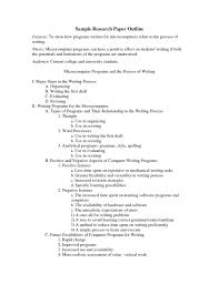 Research Paper Template For Mla Format Example On