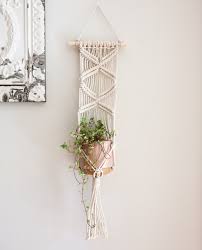 Macrame Pattern Macrame Wall Plant