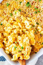 baked mac and cheese with breadcrumbs