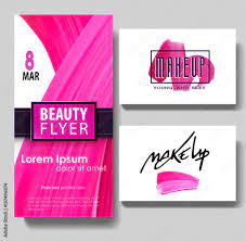 makeup business card make up letters