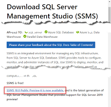 sql server management studio ms ssms