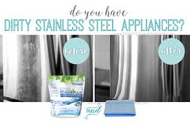 stainless steel appliances shine again