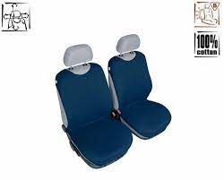 Universal Cotton Front Seat Covers Dark