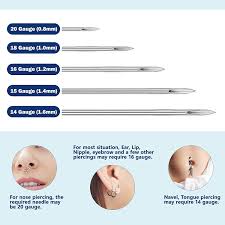 chrontier 100pcs body piercing needles