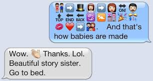 Beautiful Story Sister Funny Emoji Iphone Funny Funny