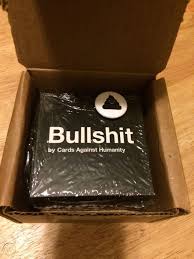 Pay $12, and cards against humanity will send you 12 presents during the holiday season. Cards Against Humanity Bullshit 1796980624