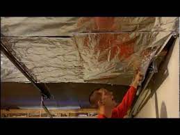 installing barrier on garage ceiling