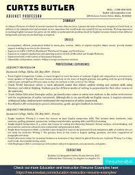 Maybe you would like to learn more about one of these? Adjunct Professor Resume Samples Templates Pdf Doc 2021 Adjunct Professor Resumes Bot