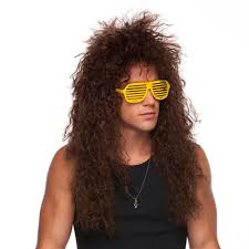 quality heavy metal wig 80s hair bands