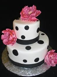 Polka Dot Cakes Decoration Ideas Little Birthday Cakes