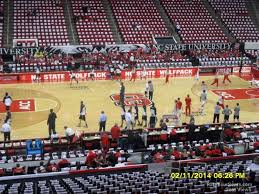 Pnc Arena Section 120 Nc State Basketball Rateyourseats Com