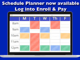 Schedule Planner Office Of The University Registrar