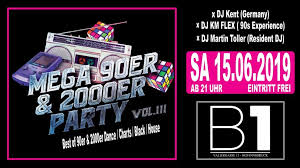 Mega 90er 2000er Party B1 Innsbruck