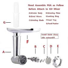 food grinder attachment comptiable
