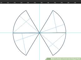 4 Ways To Divide A Circle Into 6 Equal Parts Wikihow