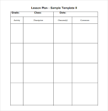 Sample Music Lesson Plan Template 9 Free Documents In Pdf