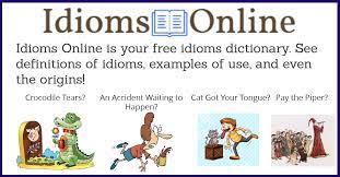 English Idioms Dictionary Free Online gambar png