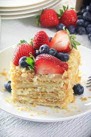 easy napoleon cake recipe video