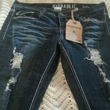 Brand New Dark Wash Hydraulic Jeans