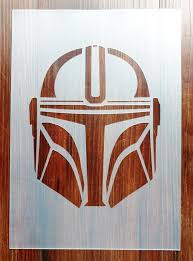 The Mandalorian Star Wars Stencil Mask