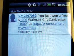To save a gift card to your walmart.com account for later use: Ignore That Text You Didn T Win A Walmart Gift Card Latest Headlines Nonpareilonline Com