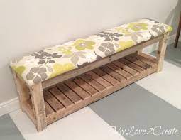 With this easy upholstered bench diy, you can turn your favorite piece of fabric into a functional piece of custom furniture that's simpler and more affordable to make than you might think. Diy Upholstered Bench Bonbon Break