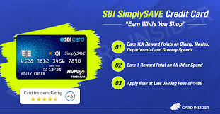 sbi simplysave upi rupay credit card