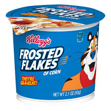 frosted flakes cereal cup