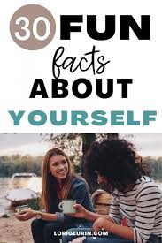 30 fun facts about yourself free pdf
