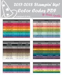 Resources Rgb Color Codes Stampin Up Cards Rgb Code