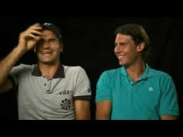 Recensisci per primo federe cuscini divertenti annulla risposta. Federer And Nadal Fit Of Laughter During Shooting Youtube