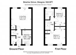 Floor Plan For 2 Bedroom Terraced House