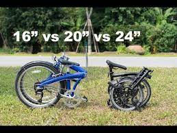 The folded size of the brompton is 22.2″ x 21.5″ x 9.8″ and it weighs just 22.4lbs while the dahon's dimensions are 30.3″ x 25.2″ x 11.8″ and the weight is 24.2lbs. Brompton Vs Dahon Folding Bike A New Comparison Youtube Folding Bike Bike Wheel Bmx Bikes