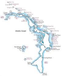 Abaco Islands Map In 2019 Island Map Map Island