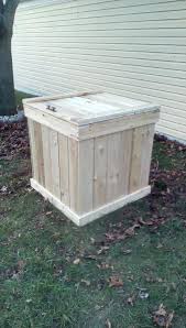 Outdoor Pallets Storage Box Pallet Ideas