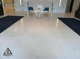 lobby terrazzo floor restoration