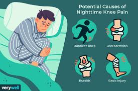 causes and treatment for knee pain at night