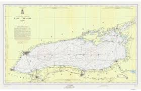 Lake Ontario 1956 Nautical Map Reprint Great Lakes 002