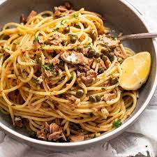 the most amazing canned tuna pasta