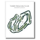 Buy the best printed golf course Timber Trails Golf Club ...