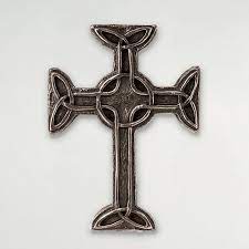 Bronze Celtic Cross Of Faith