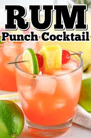 jamaican rum punch tail recipe