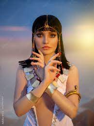 portrait of egypt style woman y