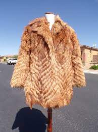 Real Nanny Goat Fur Jacket Coat Womens